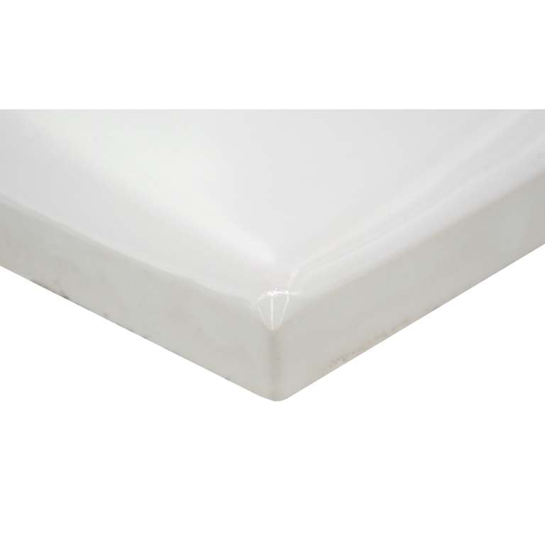 PLURIFY - 6X6 WAVE, WHITE, GLOSSY